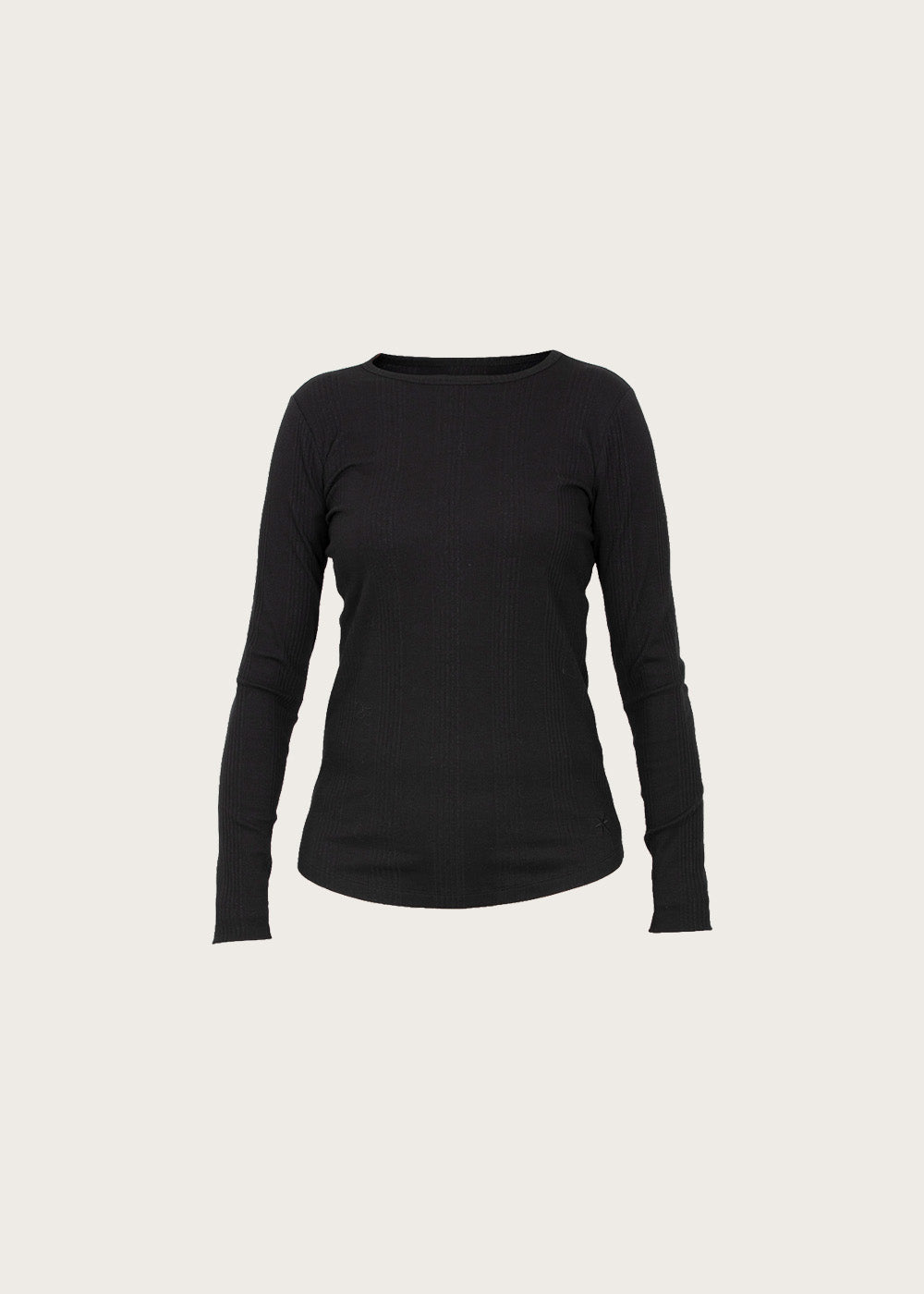Drude Rib Tee - Black