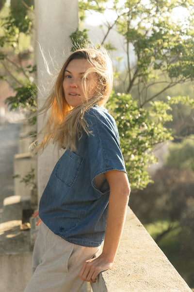 Dux Shirt - Denim Blue