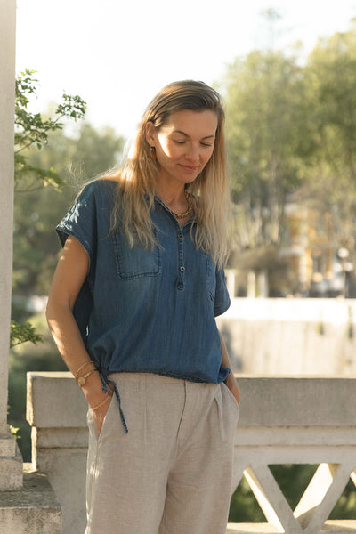 Dux Shirt - Denim Blue