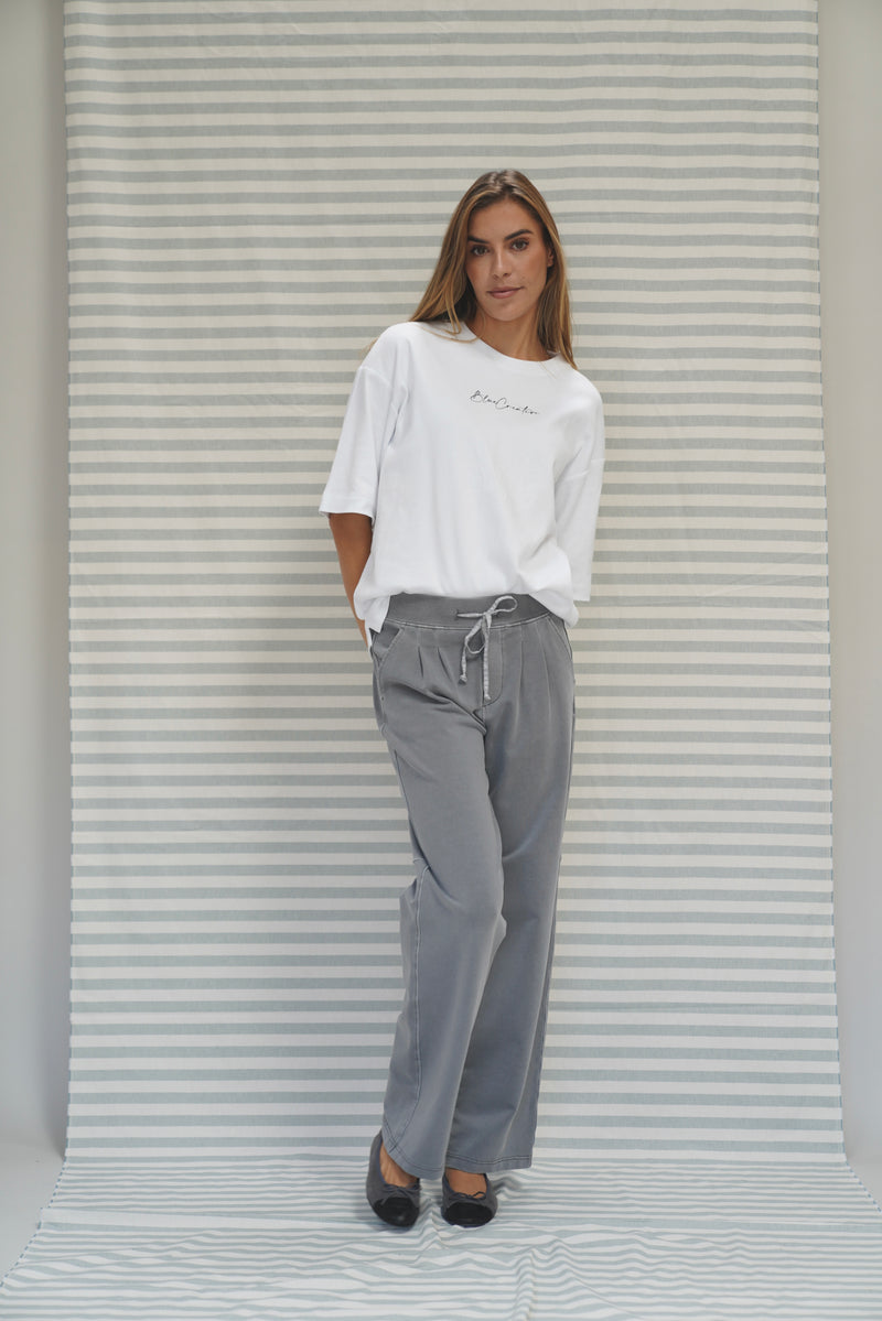 Carol Jersey Pants - Grey