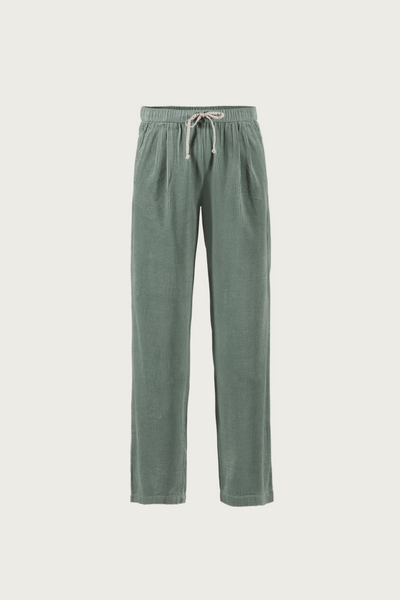Gillian Corduroy Trousers - Dusty Green