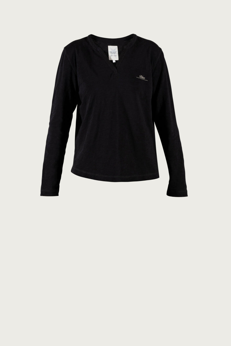 Gisella Flamé Blouse - Black