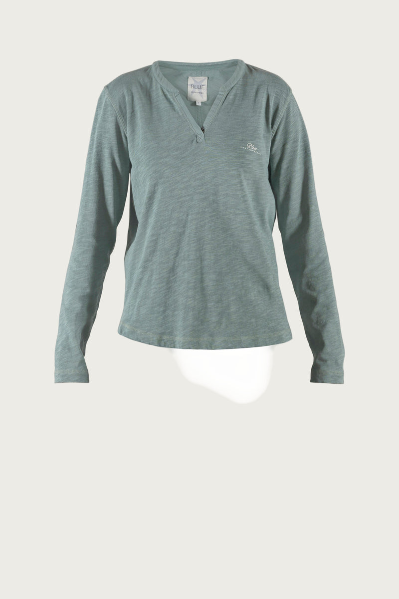 Gisella Flamé Blouse - Dusty Green