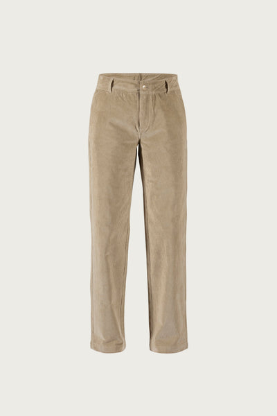 Gwen Stretch Corduroy Trousers - Light Camel
