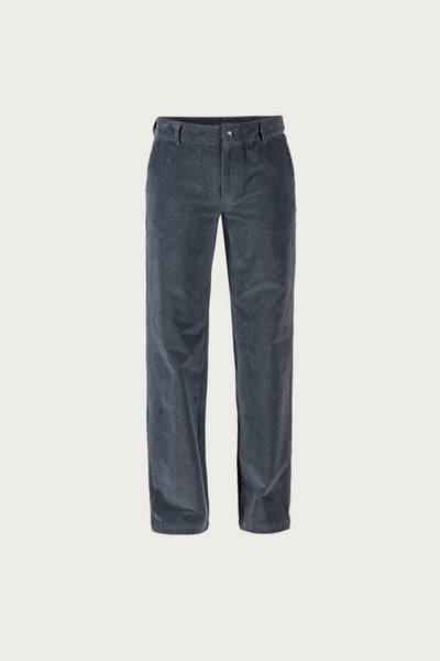 Gwen Stretch Corduroy Trousers - Stormy Blue