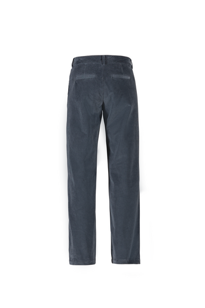 Gwen Stretch Corduroy Trousers - Stormy Blue