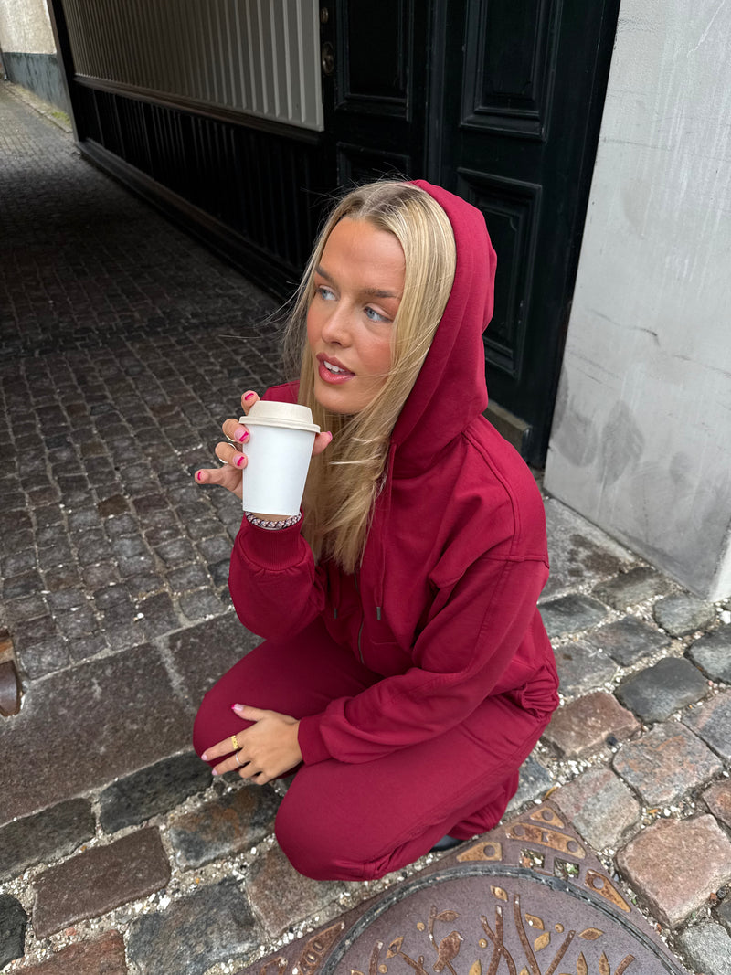 Goa Hood Jacket - Cherry