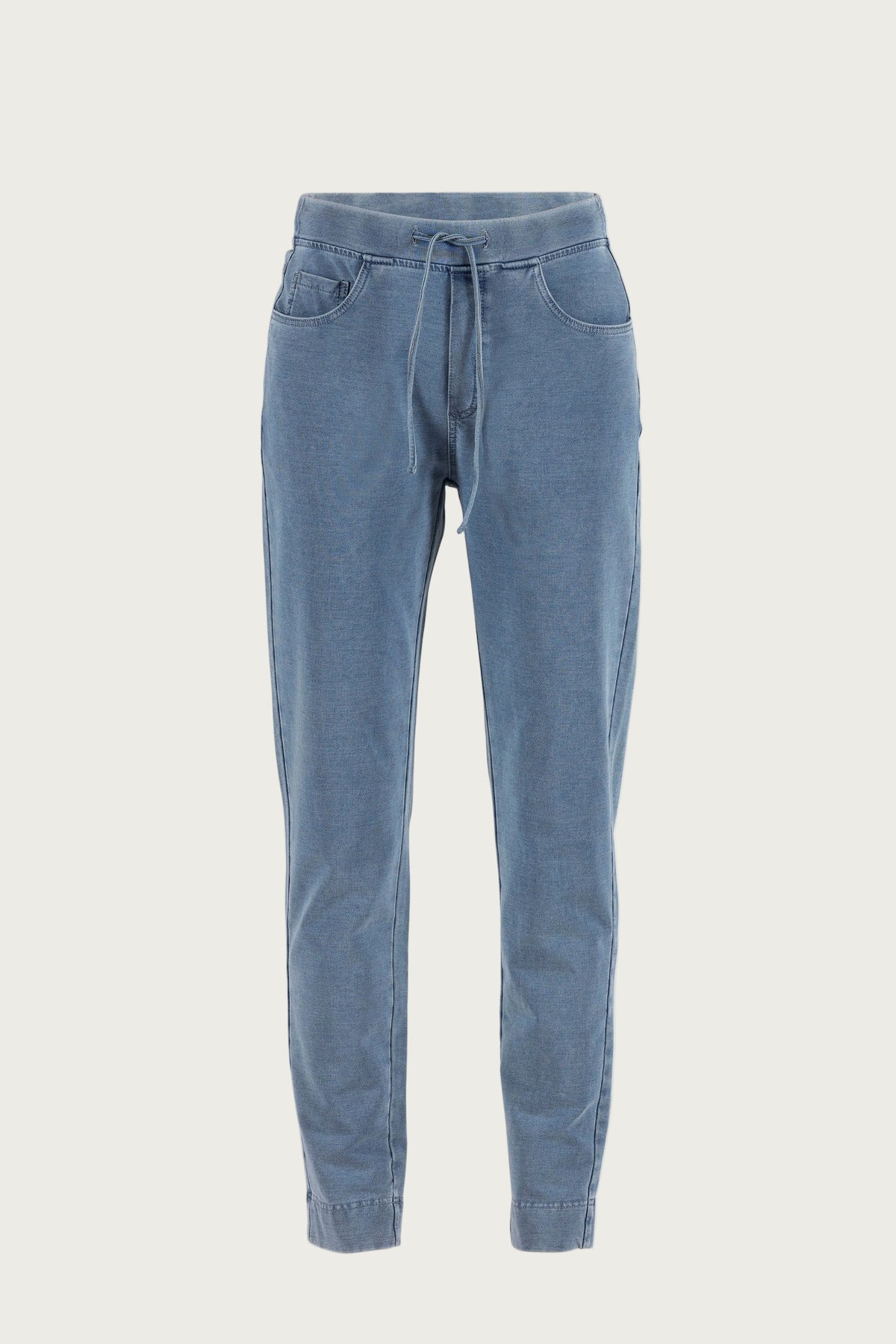 Jenny denim Sweat Pants - Denim Blue