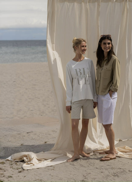 Lisamarie linen Bermudas - White