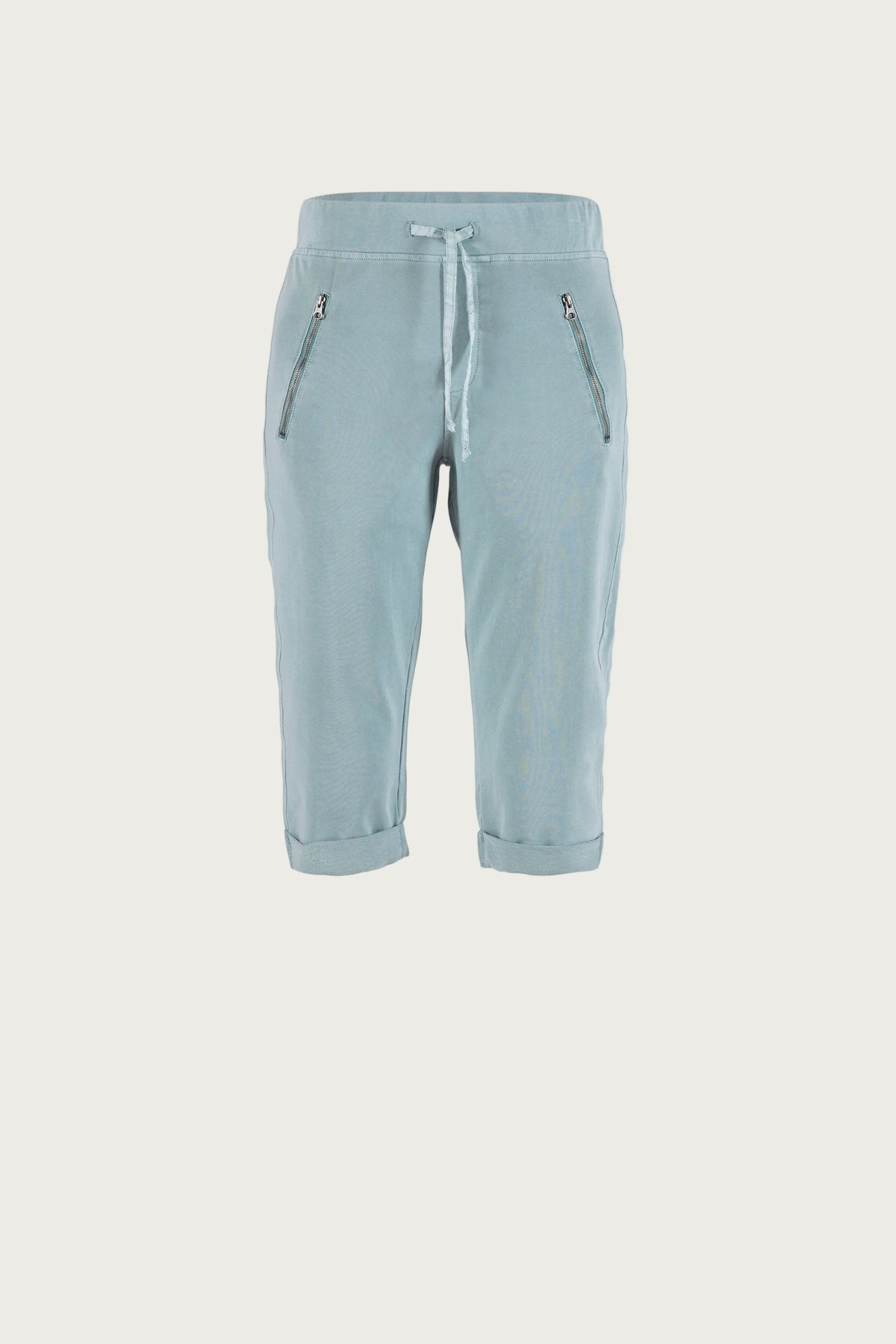 Jutta Capri Sweat Pants - Aqua