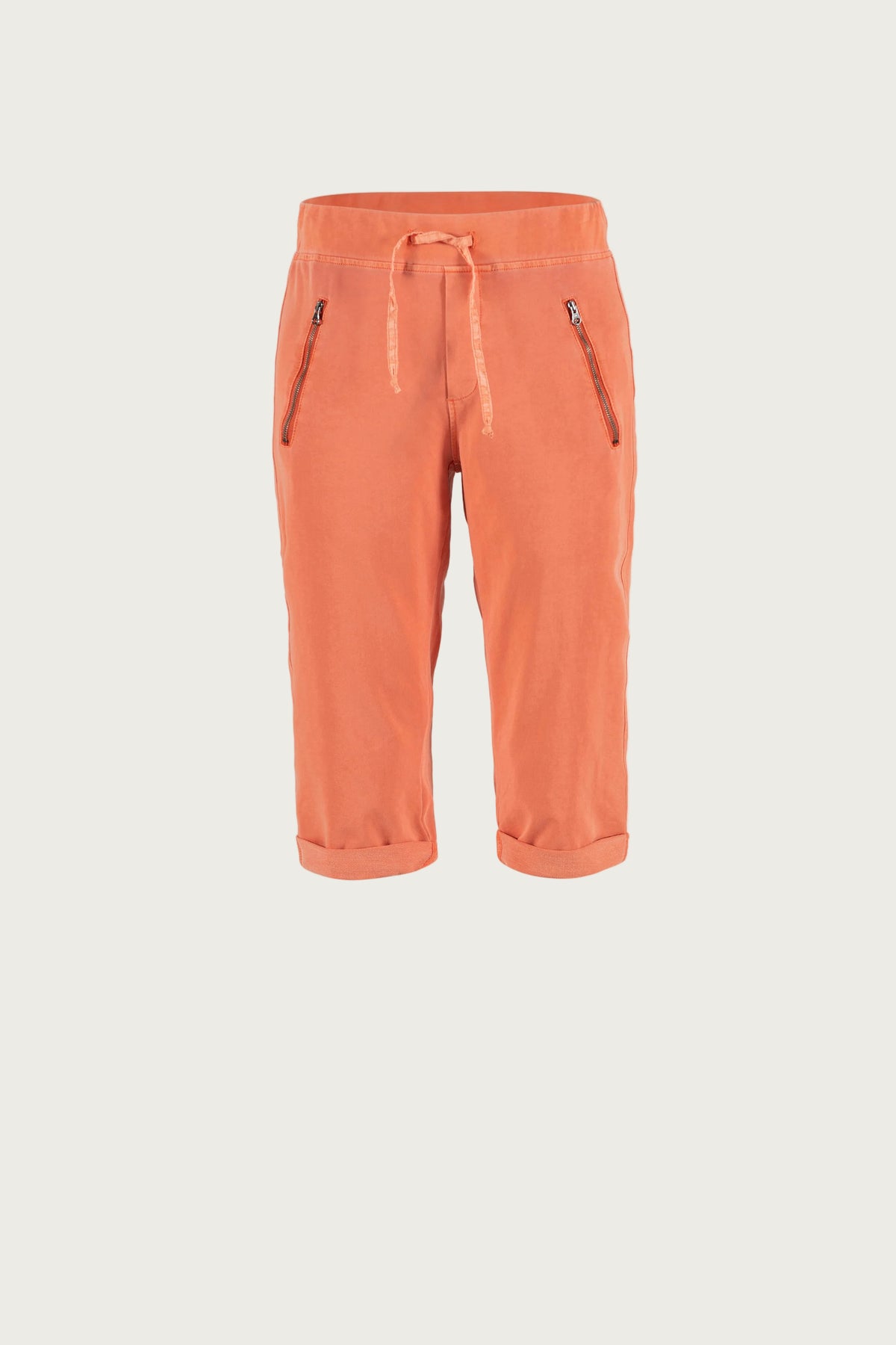 Jutta Capri Sweat Pants - Dusty Orange