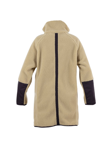 Kirkland wool-flecce Coat - Dark Ecru