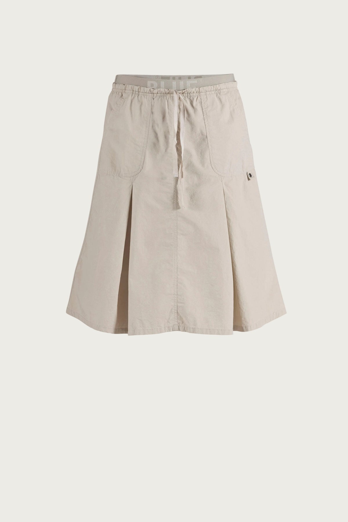 Linea poplin Skirt - Chalk
