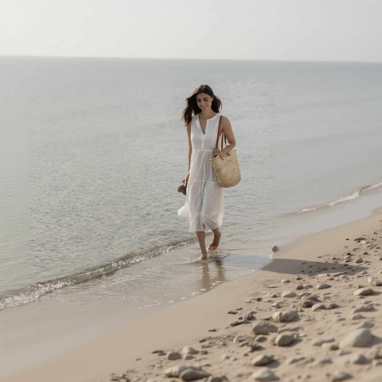 Linett Dress - White