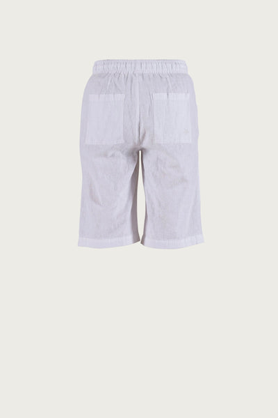 Lisamarie linen Bermudas - White