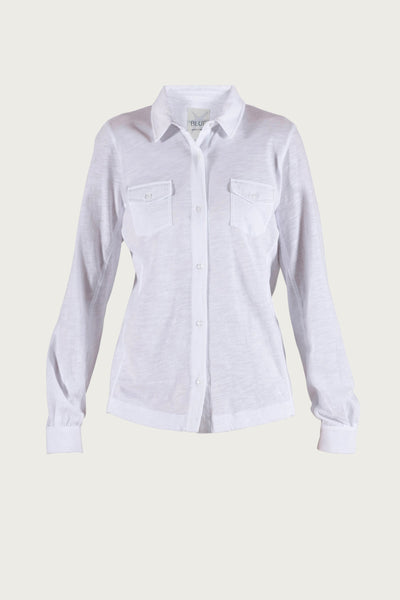 Lone Flamé Shirt - White