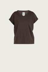 Lydia Flamé Tee - Coffee