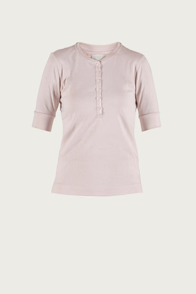 Lynett Rib Tee - Soft Rose
