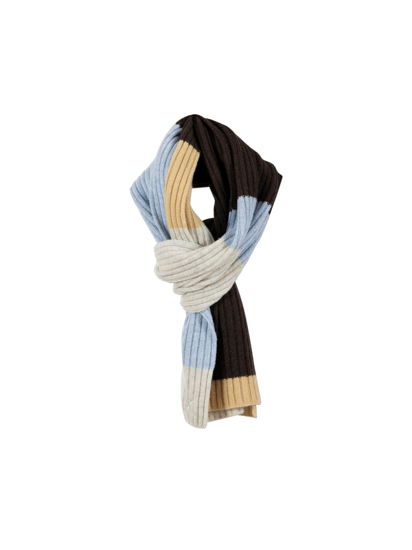 Moody Wool Scarf - Dusty Brown