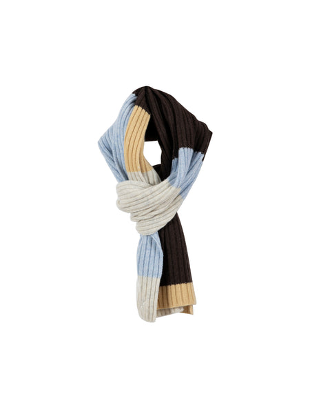 Moody Wool Scarf - Dusty Brown