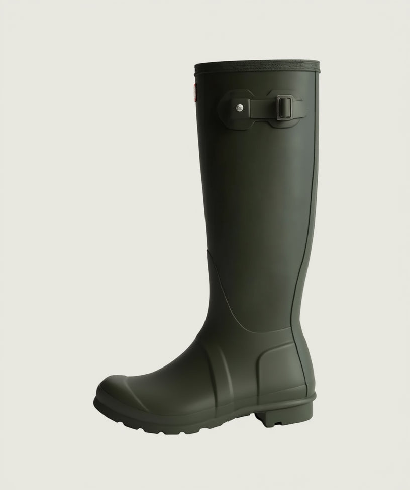 Hunter Original Tall Wellington Boot - Dark Olive