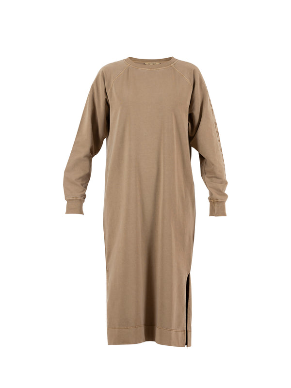 Palmer dress - camel washed