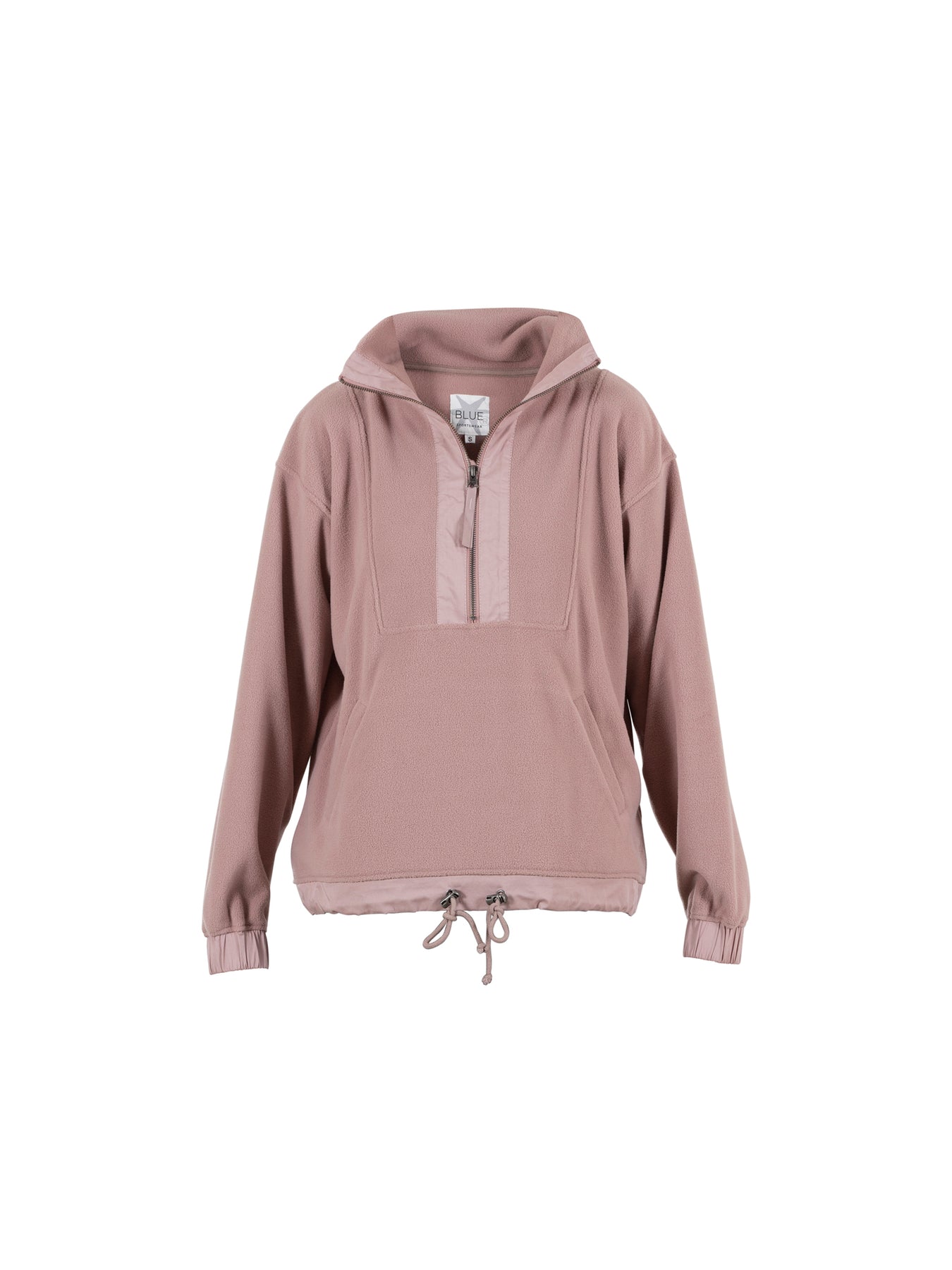 Salmon fleece jacket - powder