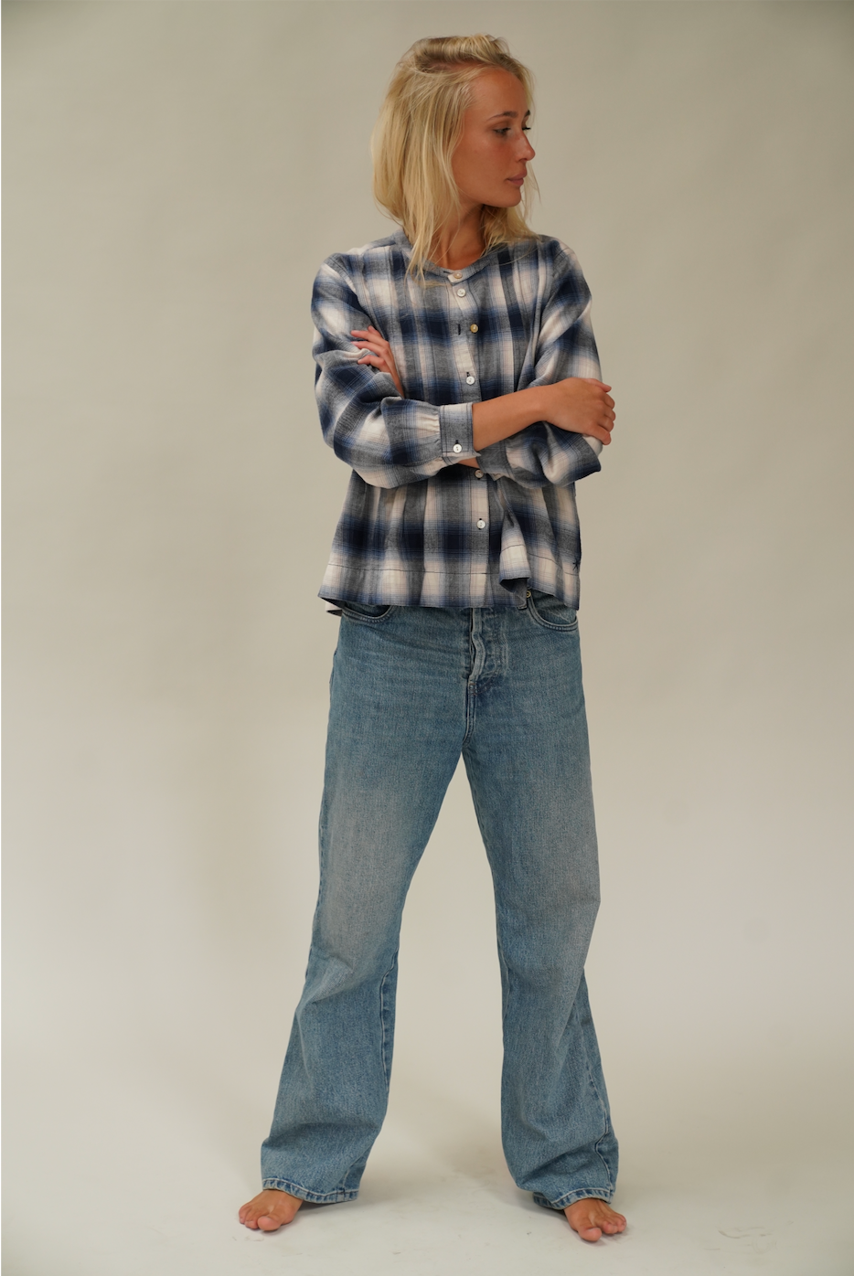 Momalisa Shirt - New Navy