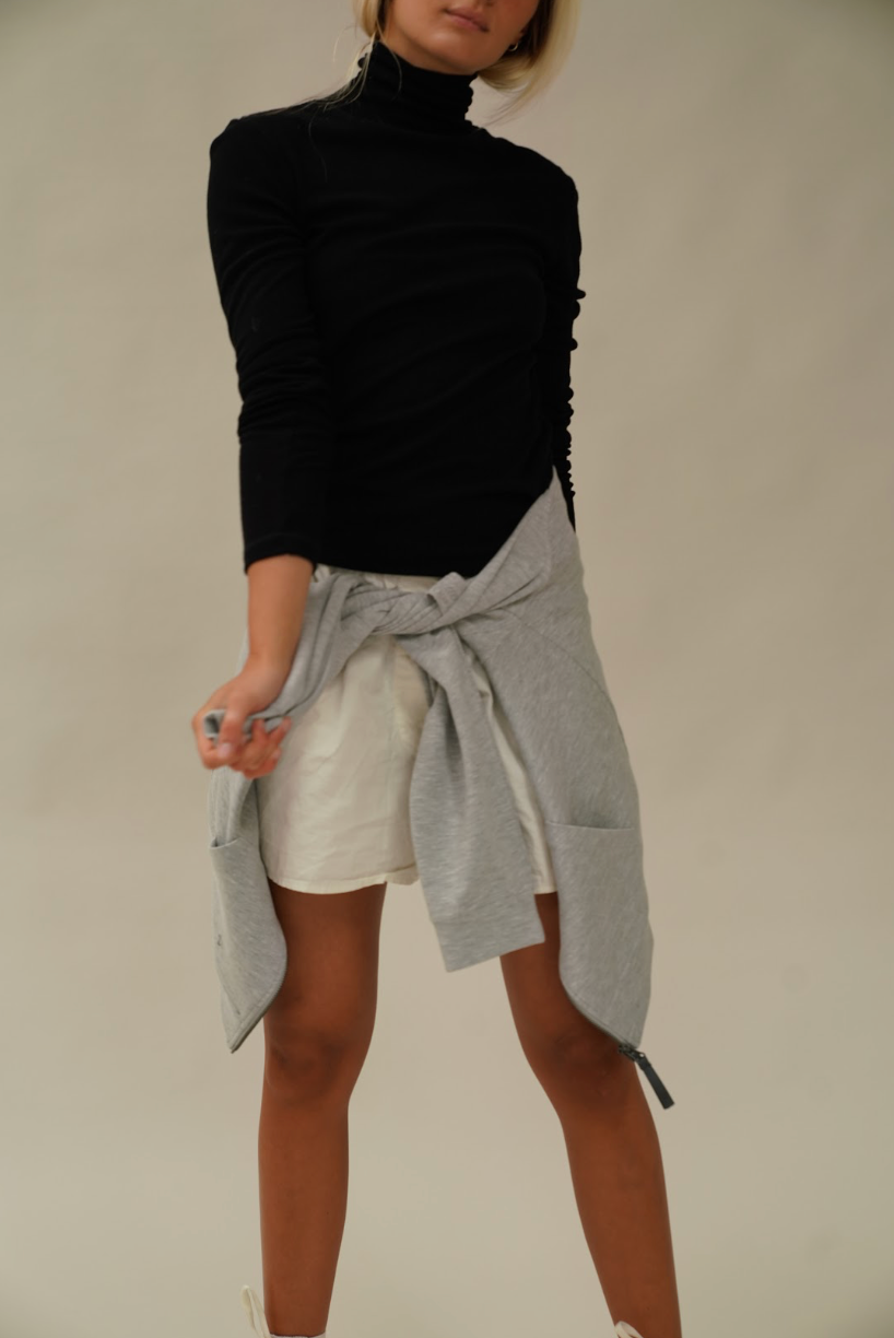Margo Wool Blouse - Black
