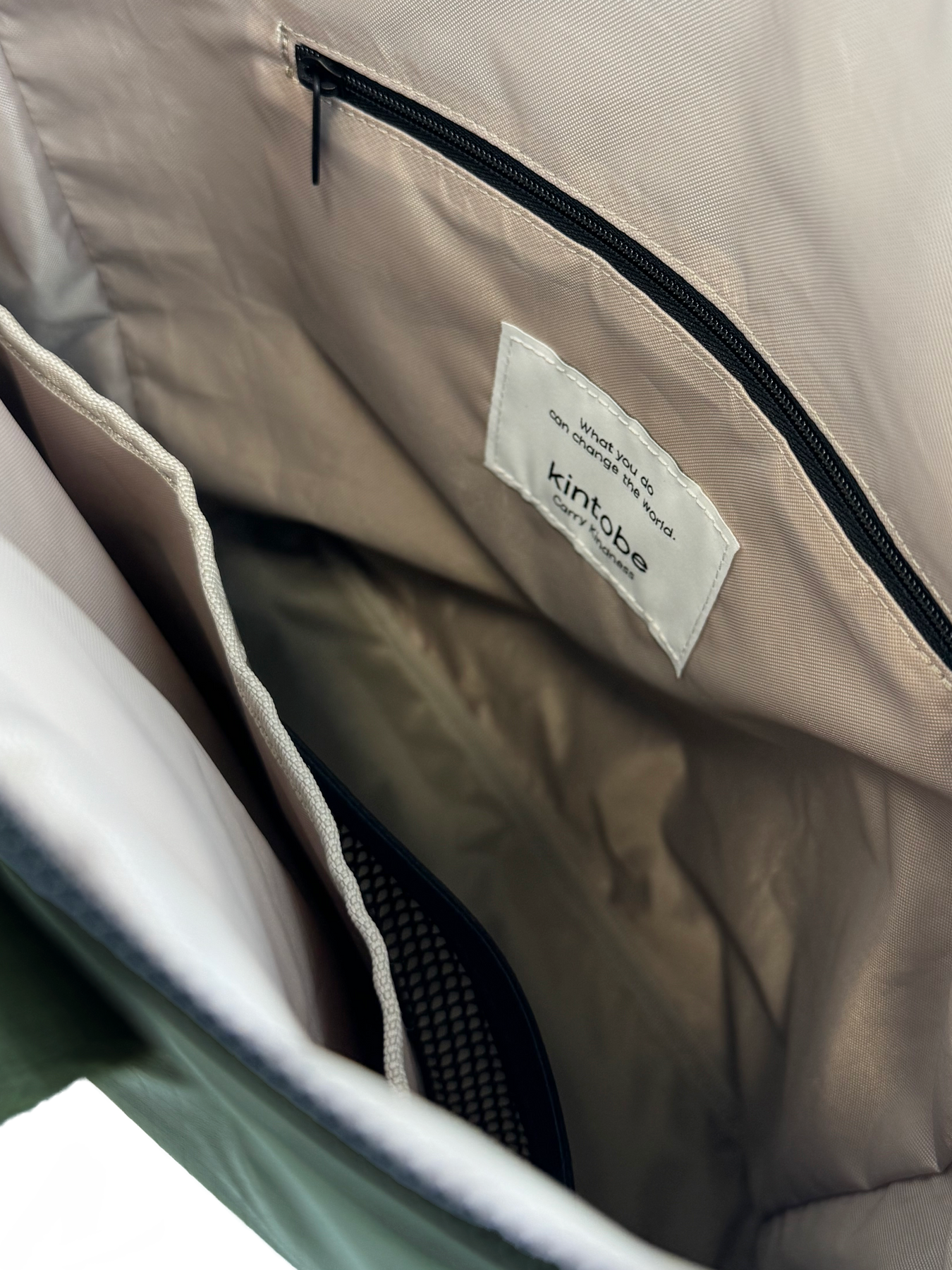 Kintobe Tate Bag - Zen Green