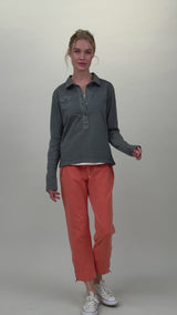 Jade Pants - Dusty Orange