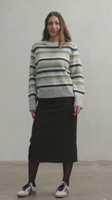 Cindy Striped Knit - Multistripe