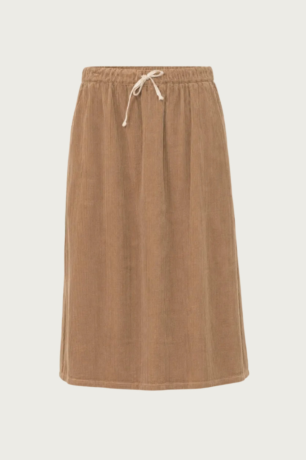 Maui Corduroy Skirt - Walnut