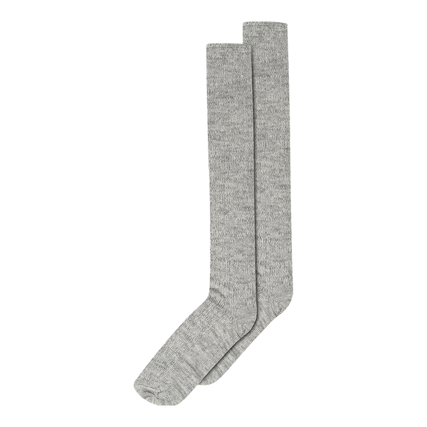 Megan Knee Socks (12-69508-0491) - Grey Melange
