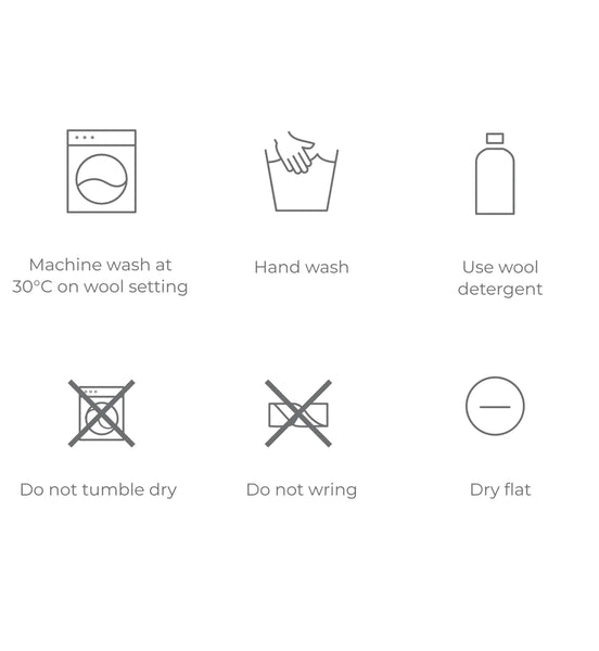 Caroline Polo Wool Knit - Thistle Melange