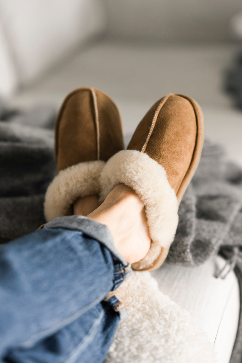 Jessica Slippers Chestnut – Blue Sportswear