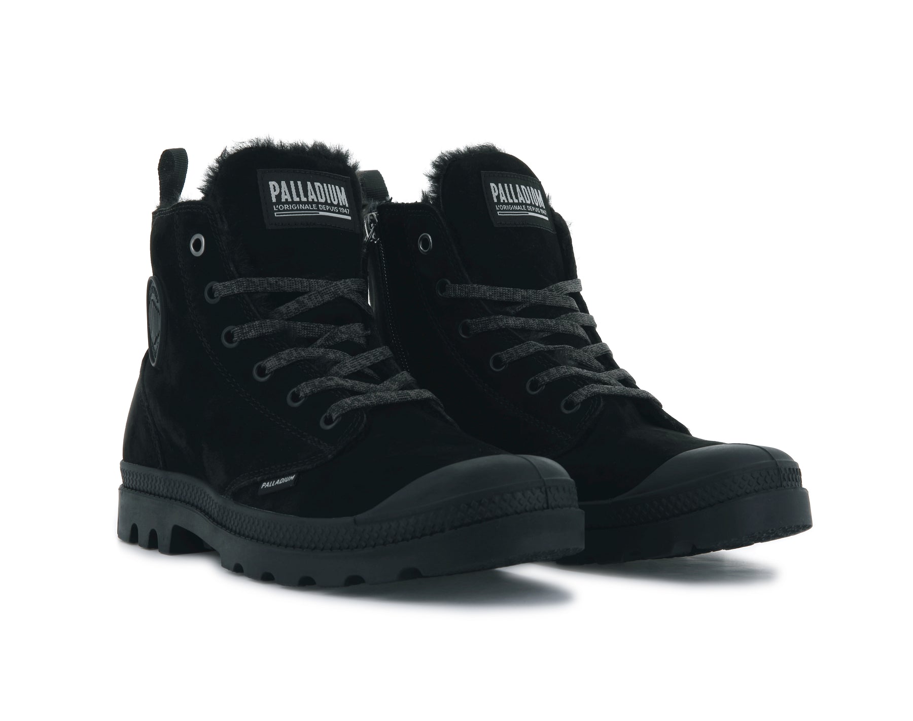 Palladium Pampa Hi Zip Black