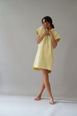 Portofino Velvet Dress Lemonade