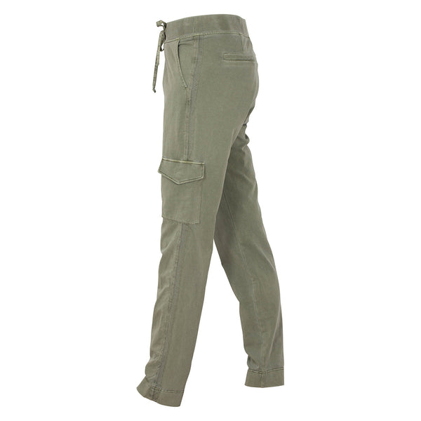 Hilton Cargo Pants - Olive Grey