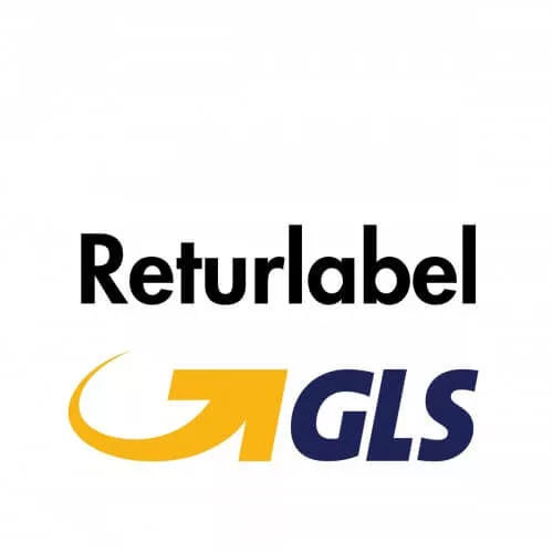 Return label for danish GLS shop to Denmark